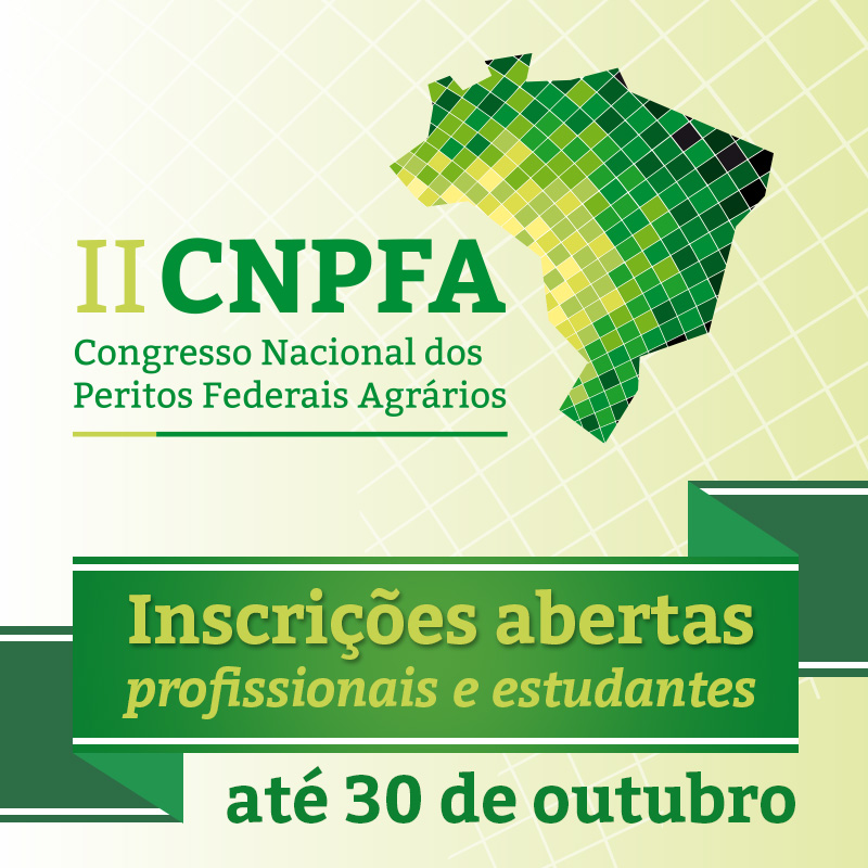 Abertas as inscrições de profissionais e estudantes para o II CNPFA