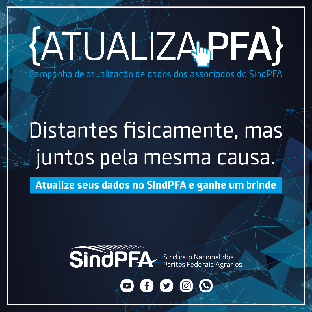 Campanha de atualização dos dados dos filiados