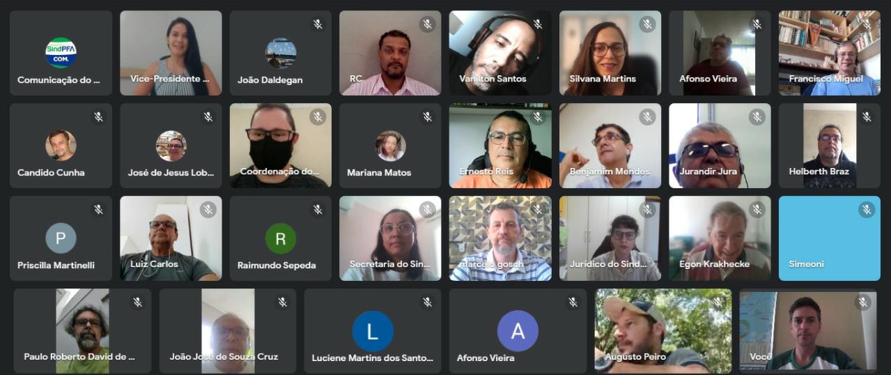 Delegados Sindicais se reúnem com a Diretoria